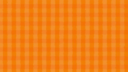 plaid pattern.Pumpkin orange. Halloween background.（121）
