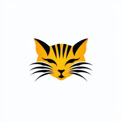 Obraz premium Cat Face Illustration