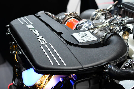 Mercedes-Benz AMG Engine at MIAS 2016