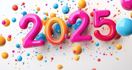 2025 text happy new year eve holiday