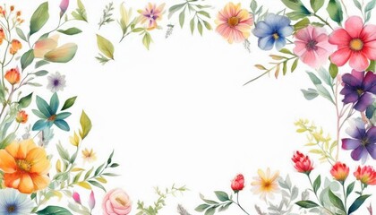 background with flowers