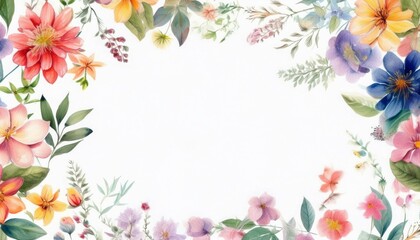 Fototapeta premium background with flowers