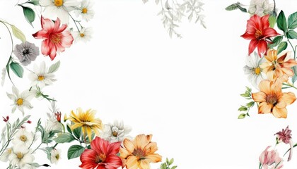 seamless pattern with flowers