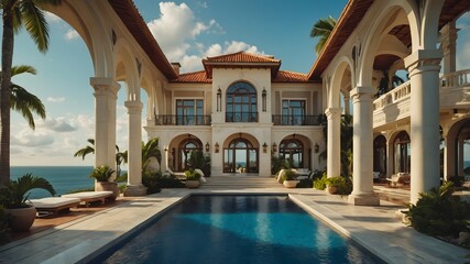 Spectacular Oceanfront Villa: Luxurious and Spacious