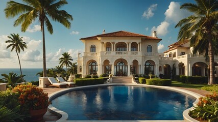 Paradise Found: Opulent Mansion with Ocean Views