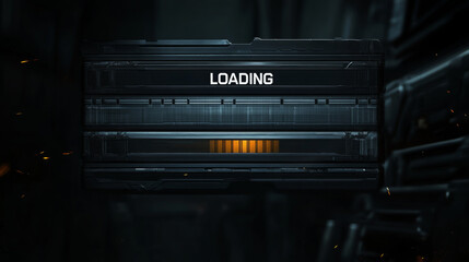 Fototapeta premium Loading screen