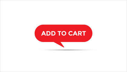 Add to cart  button web banner templates. Vector Illustration 
