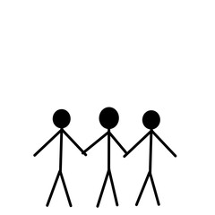 people holding hands