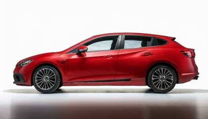 Obraz premium red sports car auto, automobile, vehicle, sport, luxury, transport