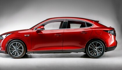 Fototapeta premium red sports car auto, automobile, vehicle, sport, luxury, transport