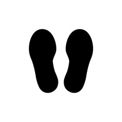 ISO prohibition safety signs_do not walk or stand here symbol only