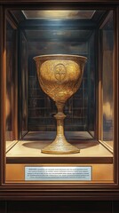 Communion Chalice Historical Artifact Christianity Religion Spiritual Symbol