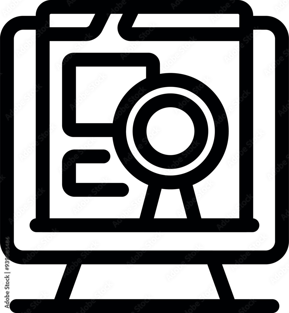 Poster online certification program is awarding a digital certificate displayed on a computer screen