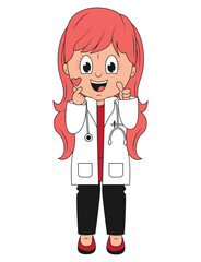 Little Doctor Cartoon