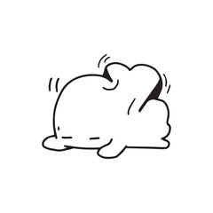 Halloween character vector social media post, banner, and flyer