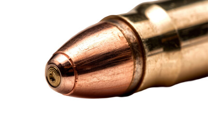 Bullet Trace Isolated on Transparent Background, featuring a clean, sharp outline, suitable for graphic design, digital art, or educational materials, emphasizing precision and clarity