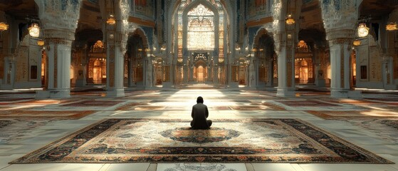 Prayer Rug Mosque Floor Islam Religion Spiritual Symbol