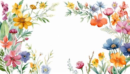 spring flowers background