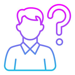 Obraz premium Thinking Icon