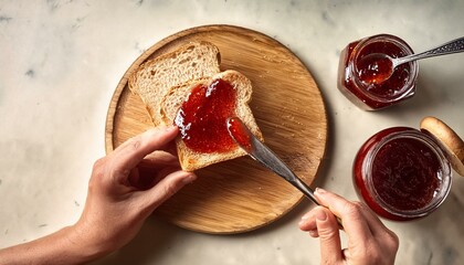 Jam on Toast