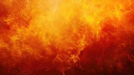 Obraz premium Vibrant fire and flames background with hot fiery colors, red and orange blending with yellow, creating a powerful and dangerous atmosphere