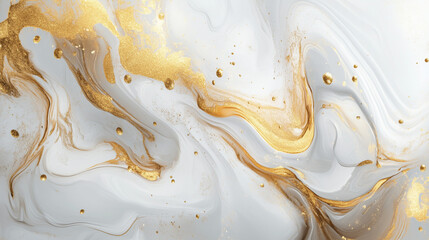 Luxurious abstract marble background with gold accents and fluid patterns for elegant designs
