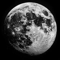 moon, lunar