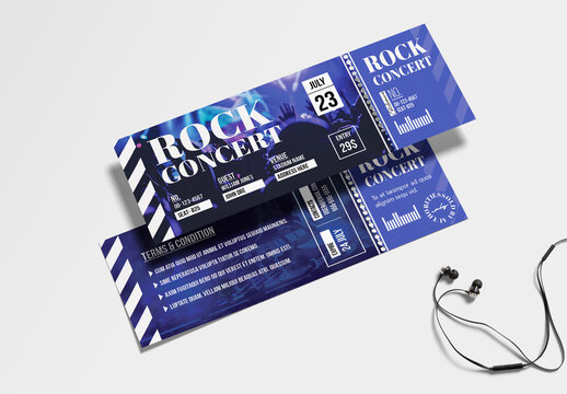 Event Ticket For Concert