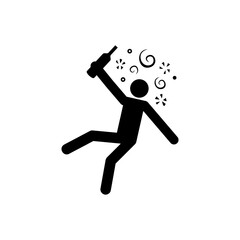 ISO prohibition safety signs_not for people in the state of intoxication symbol only