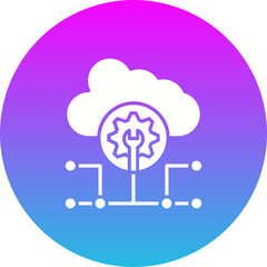 Cloud computing Icon