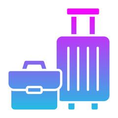 Obraz premium Luggage Icon