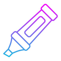 Fototapeta premium Highlighter Icon