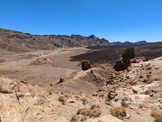 LLanos de Ucanca, Teide National Park, Tenerife, Canary Islands, Spain, Africa