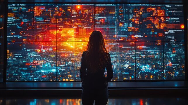AI-driven recommendation system on a digital platform, showcasing personalized suggestions and user interactions