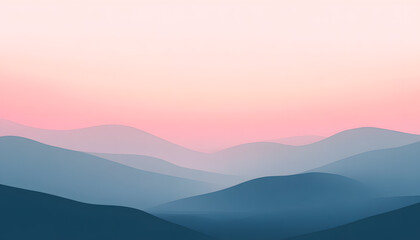 Obraz premium A simple gradient transitioning from a light to dark shade, creating a calm and soothing backdrop