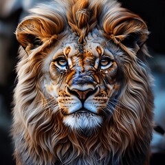 Naklejka premium portrait of a tiger