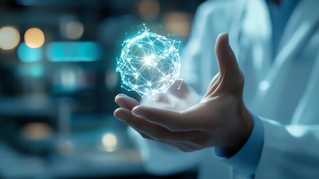 researcher conducting a literature review, symbolizing research foundation building, with light effects emphasizing knowledge synthesis.