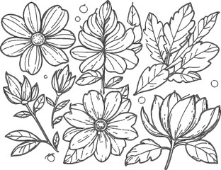 flower pattern for any work or logo 