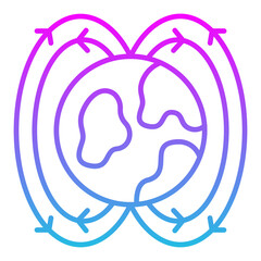 Magnetic field Icon
