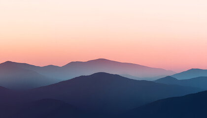 Obraz premium A simple gradient transitioning from a light to dark shade, creating a calm and soothing backdrop
