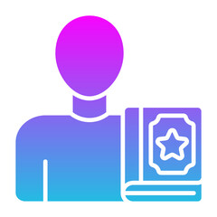 Fototapeta premium Educator Icon