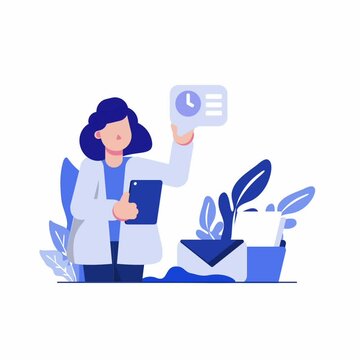 Transform your website with visually appealing animated waitlist order flat illustrations that amaze customers and drive revenue growth