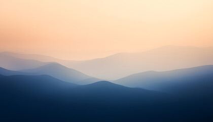Obraz premium A simple gradient transitioning from a light to dark shade, creating a calm and soothing backdrop