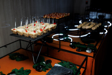 buffet at the banquet, a variety of food