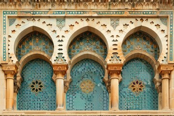 Islamic Architecture: Intricate Arches and Mosaic Tiles