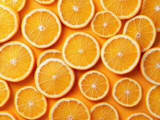 Orange Slices Wallpaper