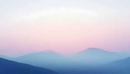 Obraz premium A simple gradient transitioning from a light to dark shade, creating a calm and soothing backdrop