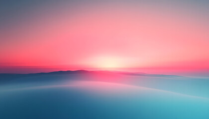 Fototapeta premium A simple gradient transitioning from a light to dark shade, creating a calm and soothing backdrop