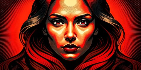 Bold Monochromatic Impact: Striking vectors in a single bold color, creating a sense of drama and intensity.