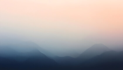Fototapeta premium A simple gradient transitioning from a light to dark shade, creating a calm and soothing backdrop